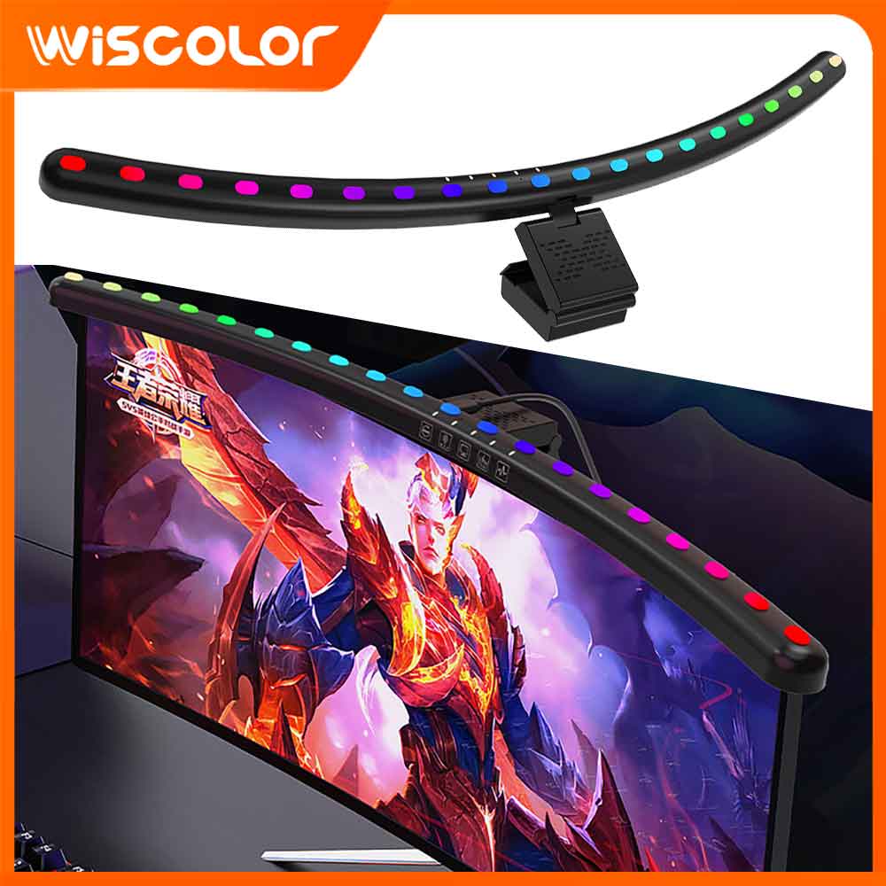 Desk Setup Pc - RGB Light Bar Monitor Smart Wifi