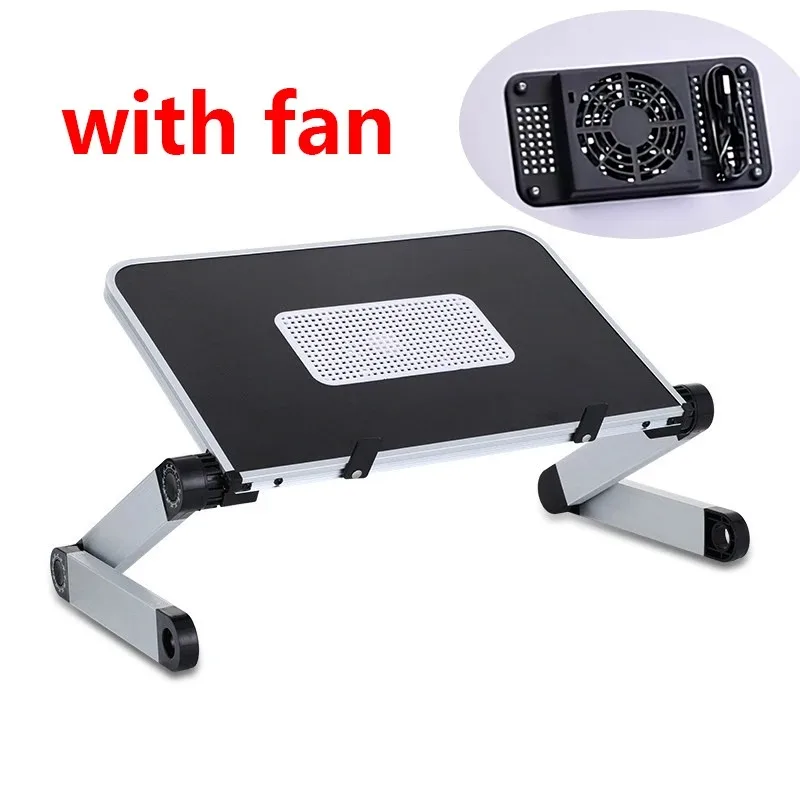 Desk Setup Pc - Adjustable Laptop Stand with Cooling Fan