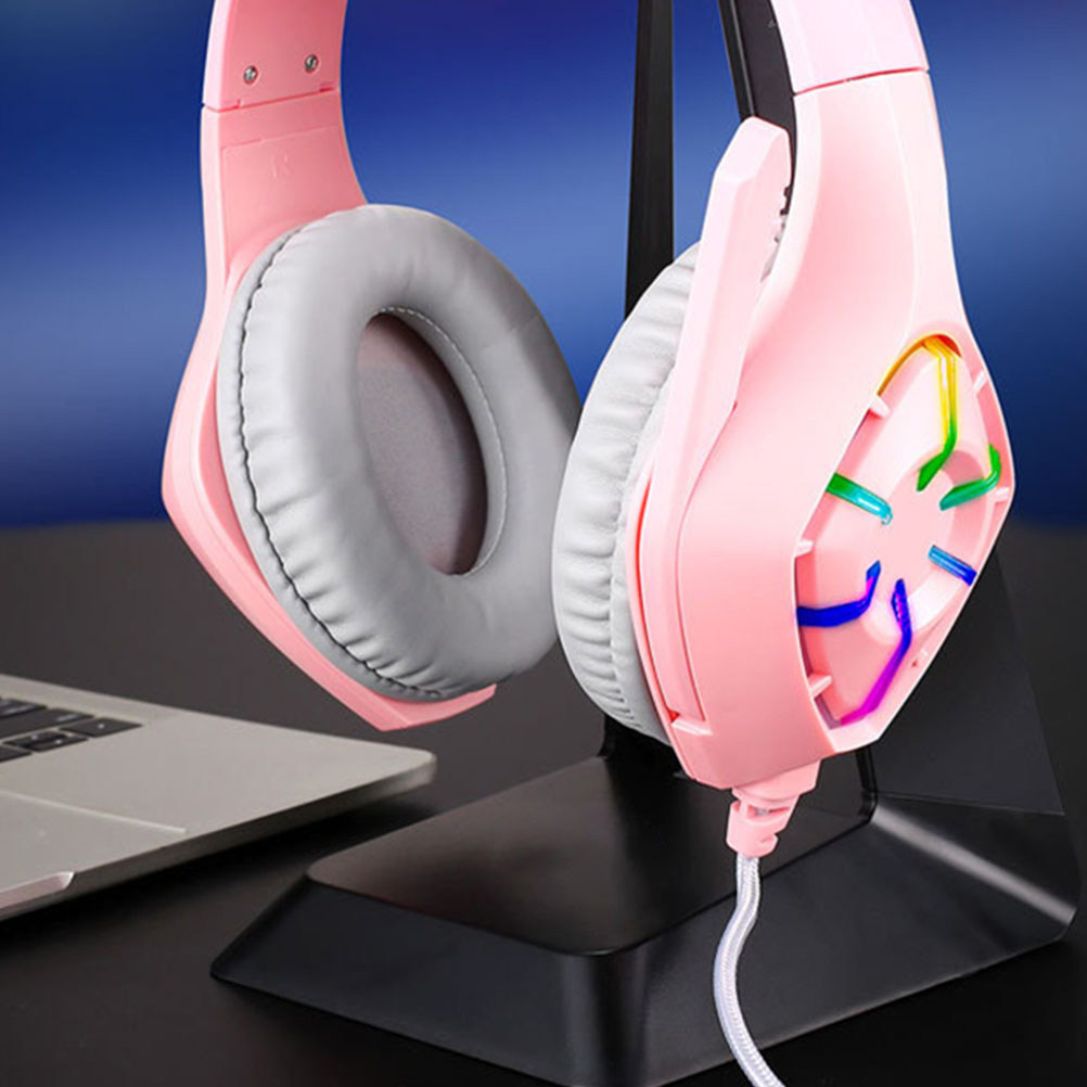 Desk Setup Headphone Stand - Headset Stand for Gaming Desk ABS