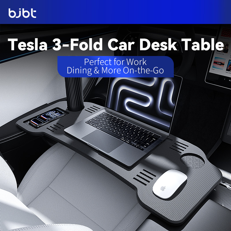 Desk Setup Maker - BJBT Foldable Car Laptop Desk Upgraded