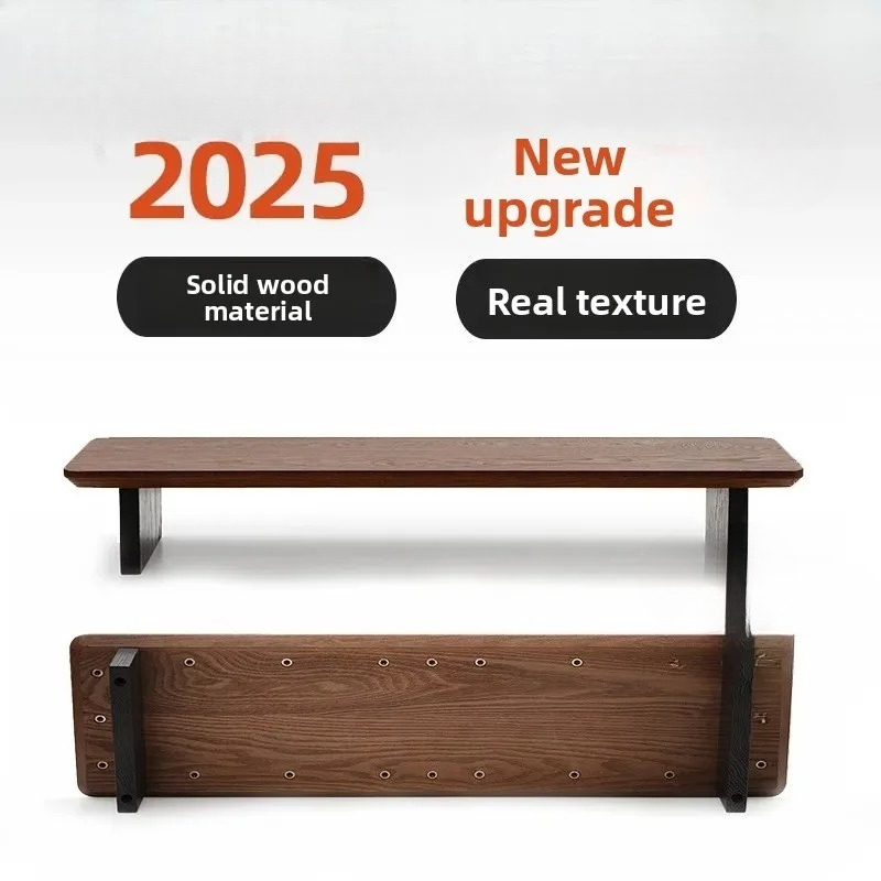 Desk Setup Riser - Solid Wood Monitor Riser Stand Modular