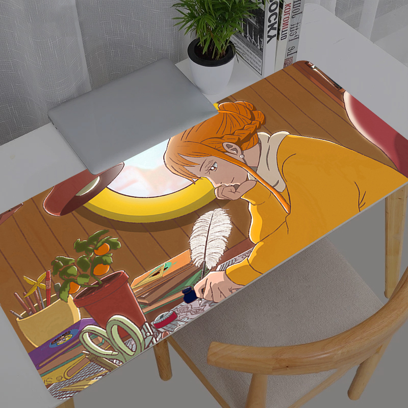 Desk Setup Rug - Computer Varmilo Keyboard Mouse Pad Anime