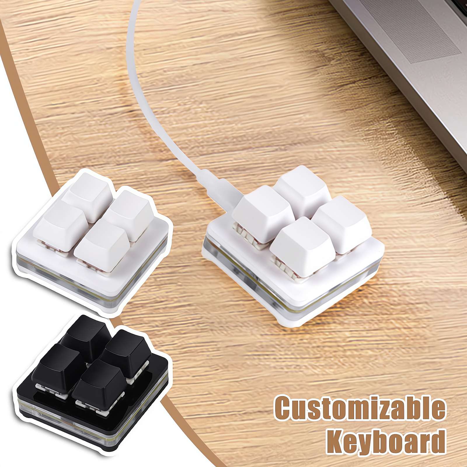 Desk Setup Programmer - 1/2/3/4 Keys OUTEMU Red OSU Keypad