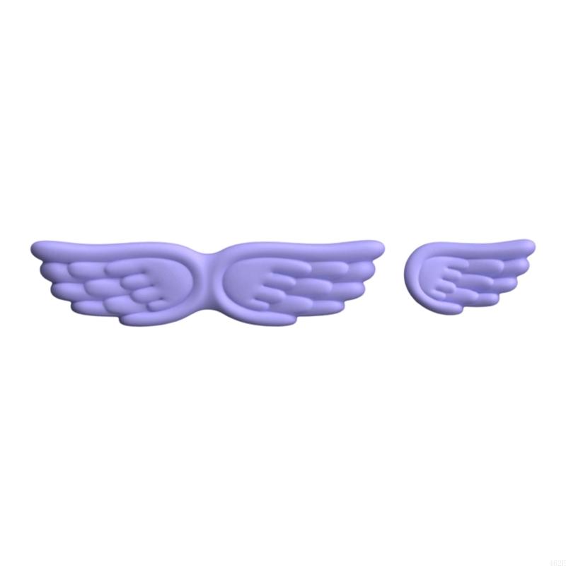 462E Soft Silicone Angel Wing  - Ergonomic Desk Setup Keyboard 评论和价格