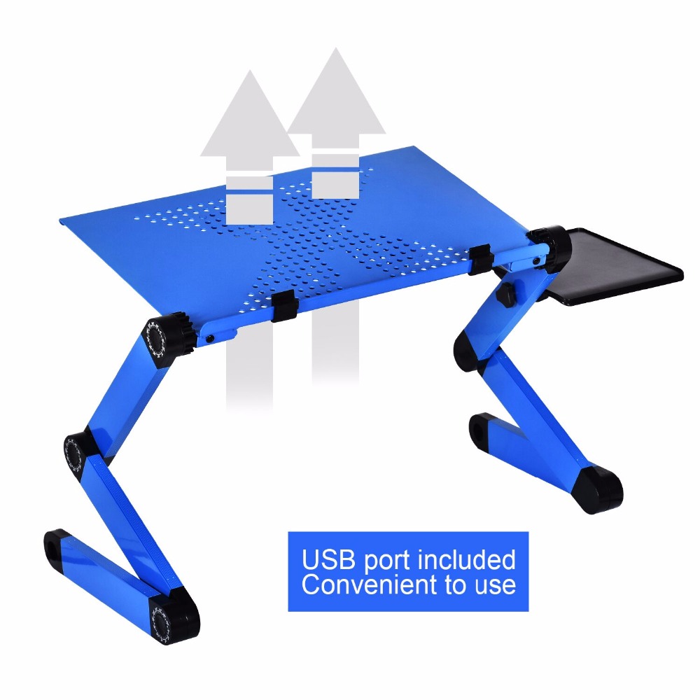 Aluminum Alloy Laptop Table Ad - Desk Setup Pc 评论和价格