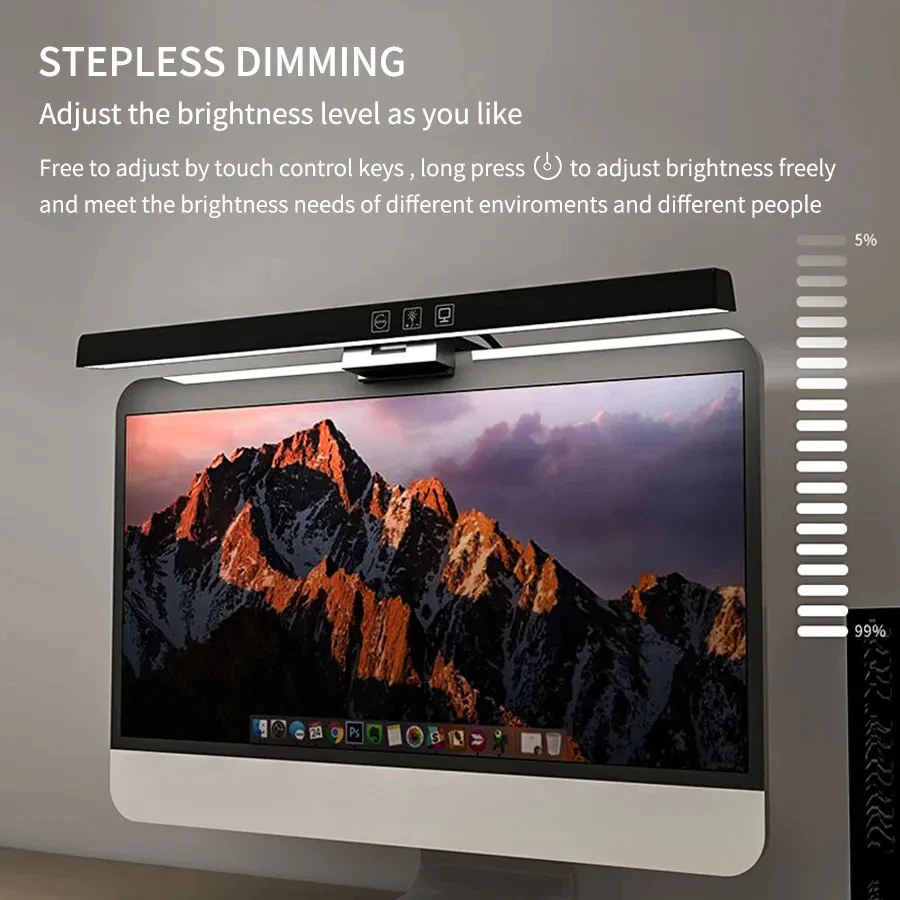 LED 33cm 50cm Monitor Light Ba - Desk Setup Pc 评论和价格