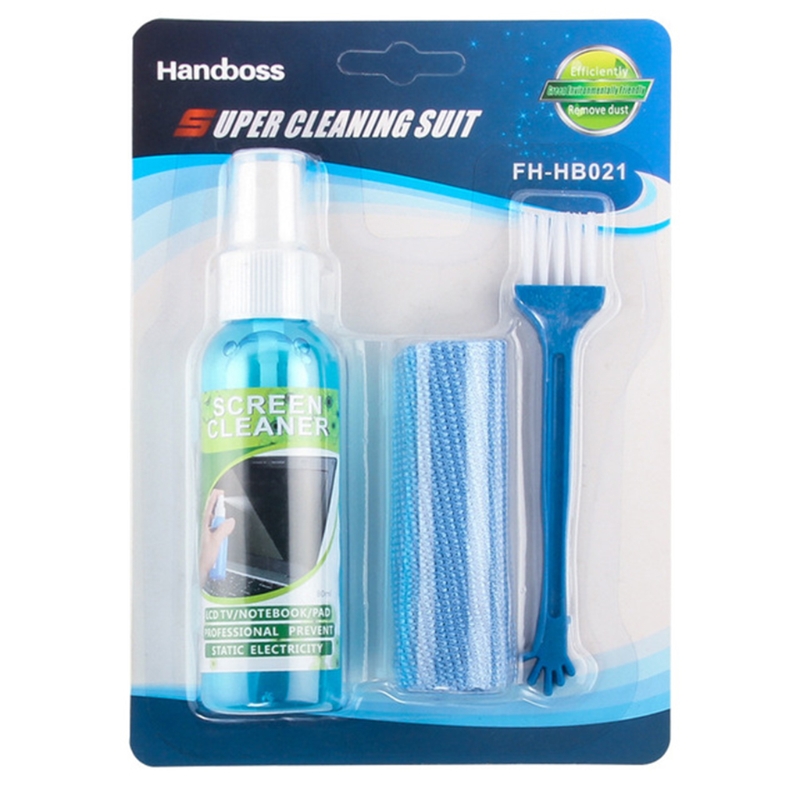 1 Set Brush Cloth Liquid High  - Monitor Cleaning Kit 评论和价格