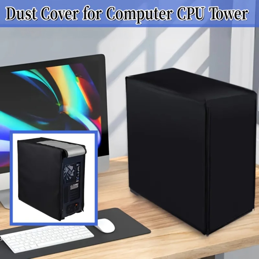 Desktop CPU Case Dust Cover wi - Desk Setup Pc 评论和价格