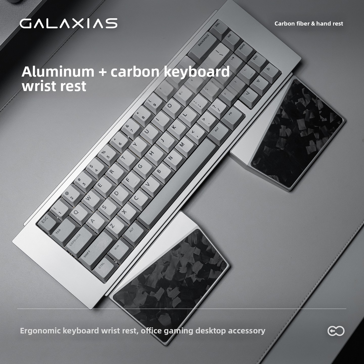 Custom Aluminum Alloy Mechanic - Ergonomic Desk Setup Keyboard 评论和价格