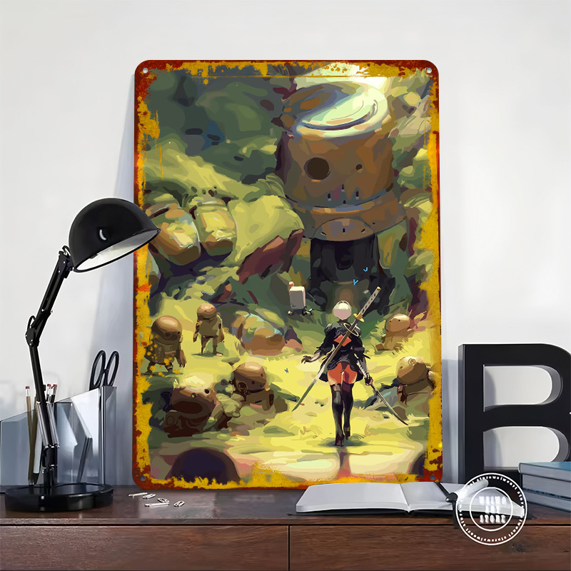 Nier Automata: 2B in Forest Me - Desk Setup Art 评论和价格