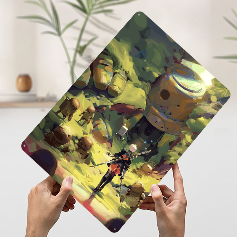 Nier Automata: 2B in Forest Me - Desk Setup Art 评论和价格