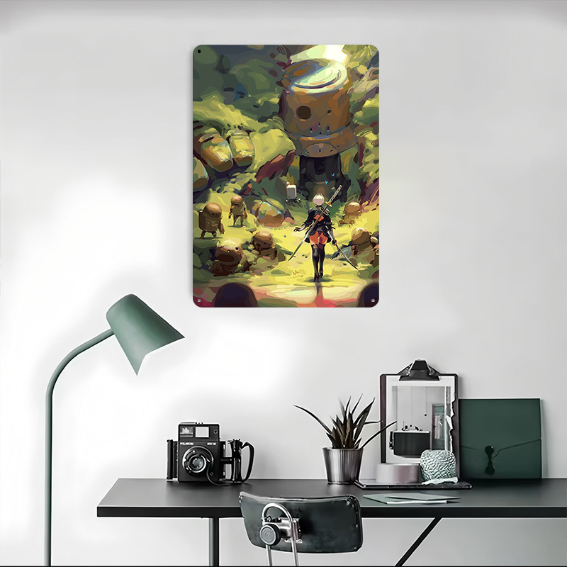Nier Automata: 2B in Forest Me - Desk Setup Art 评论和价格