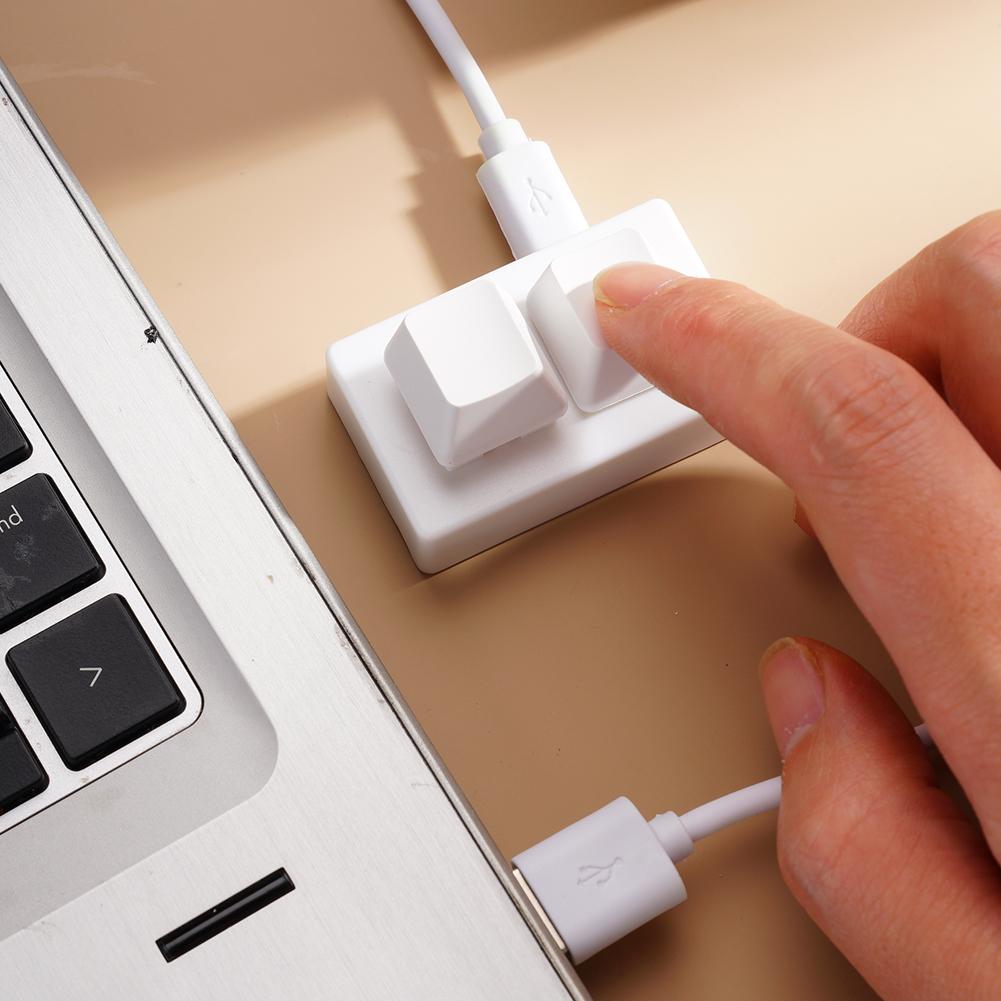 2 Keys USB Custom Programmable - Desk Setup Programmer 评论和价格