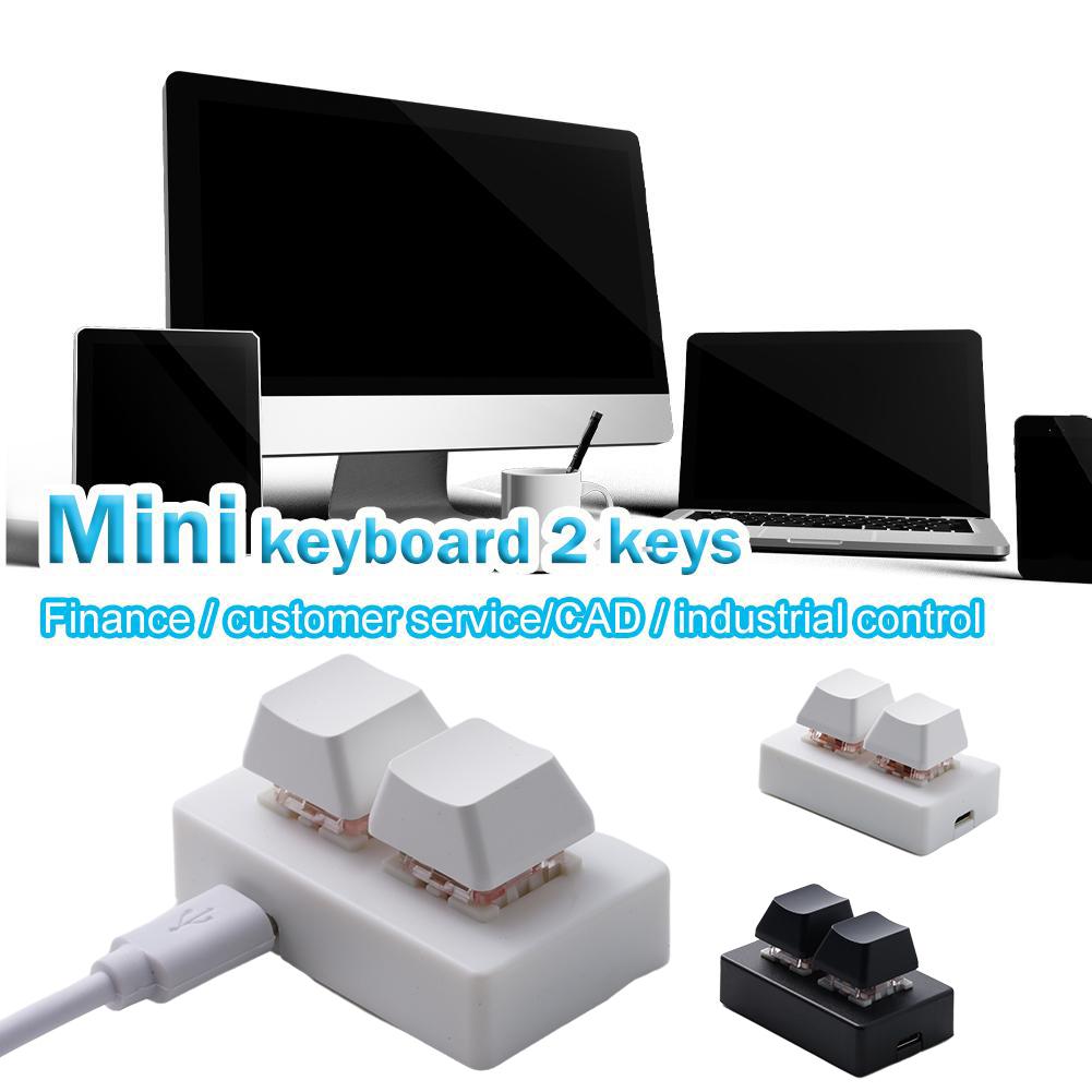 2 Keys USB Custom Programmable - Desk Setup Programmer 评论和价格