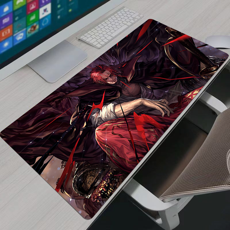 One Piece Shanks Mouse Pad Lar - Desk Setup Rug 评论和价格