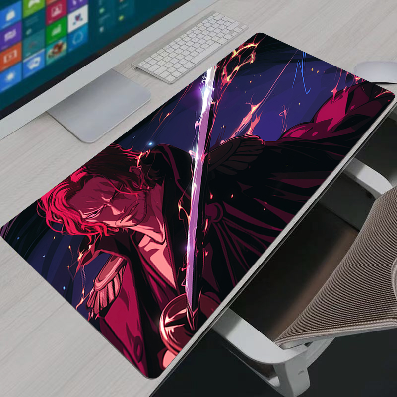 One Piece Shanks Mouse Pad Lar - Desk Setup Rug 评论和价格