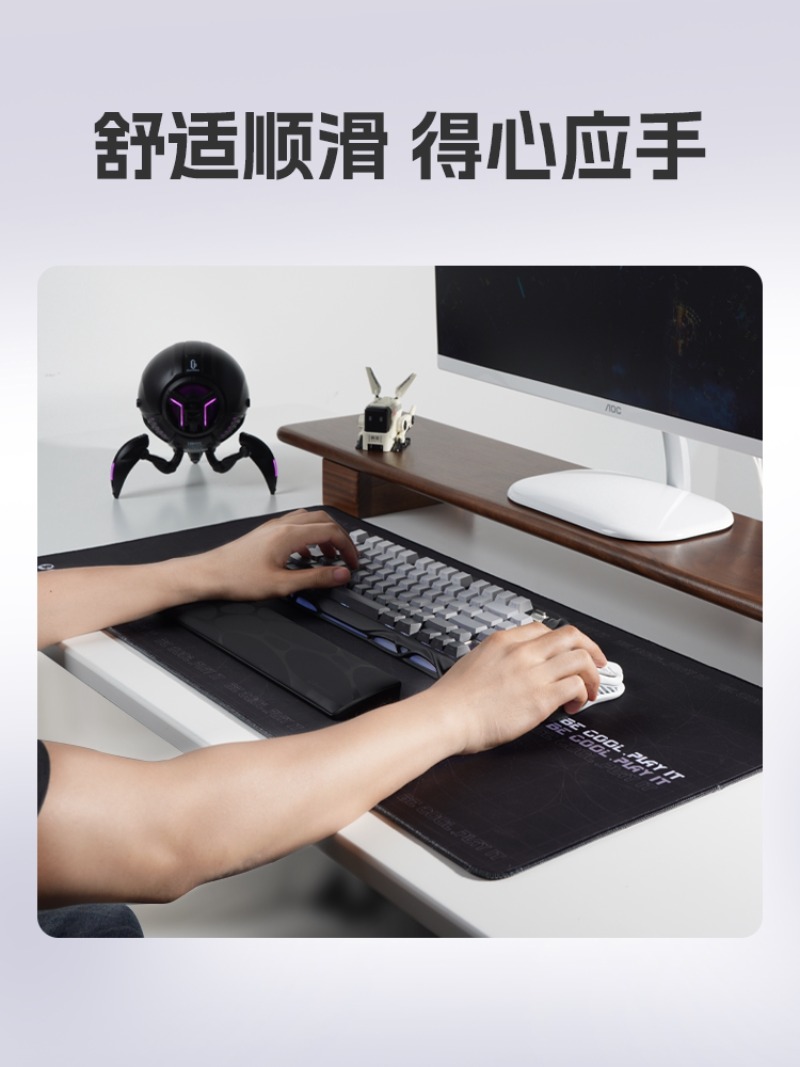 GravaStar Sci-Fi Ergonomic Key - Ergonomic Desk Setup Keyboard 评论和价格