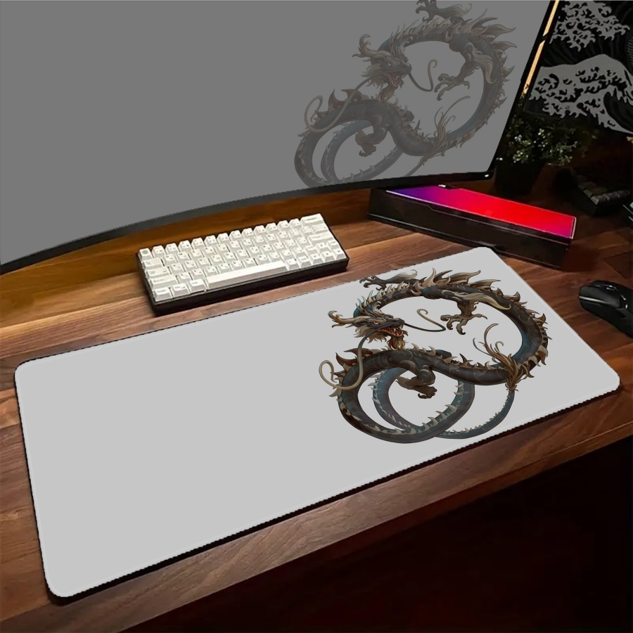 Black Desk Mousepad ONI Large  - Desk Setup Art 评论和价格