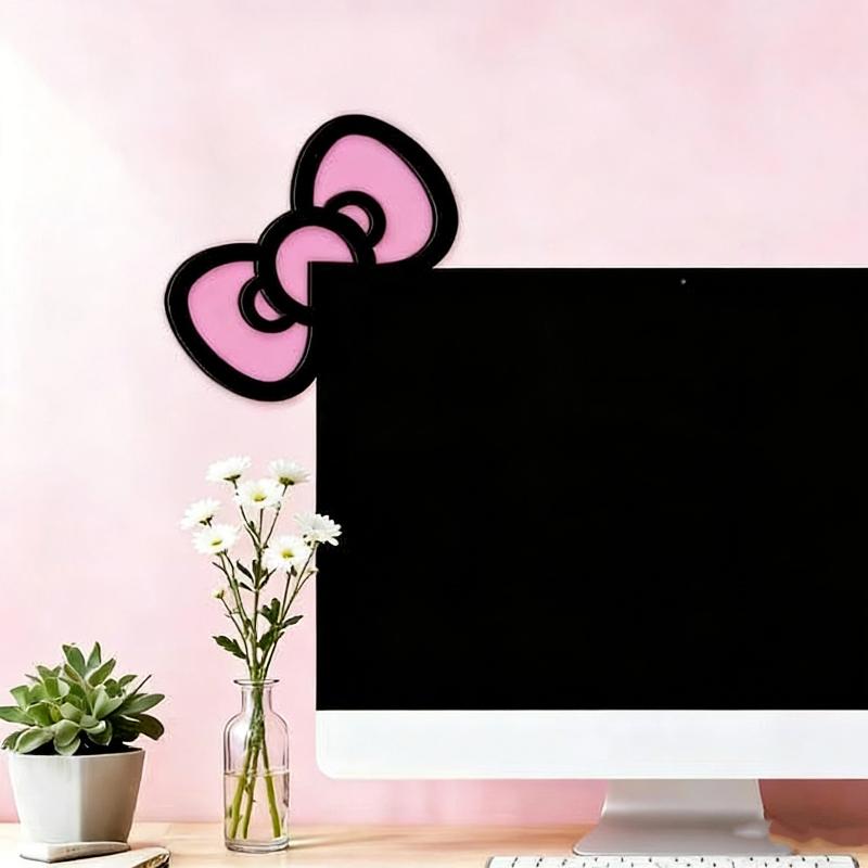 New 1/2Pcs Wooden Bowknot PC A - Desk Setup Pc 评论和价格