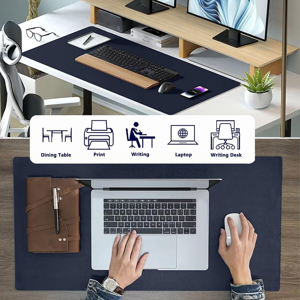 Desk Pad Protector Non-Slip Mo - Desk Setup Rug 评论和价格