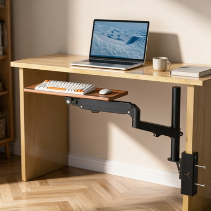 Save Space Under Desk Keyboard - Ergonomic Desk Setup Keyboard 评论和价格
