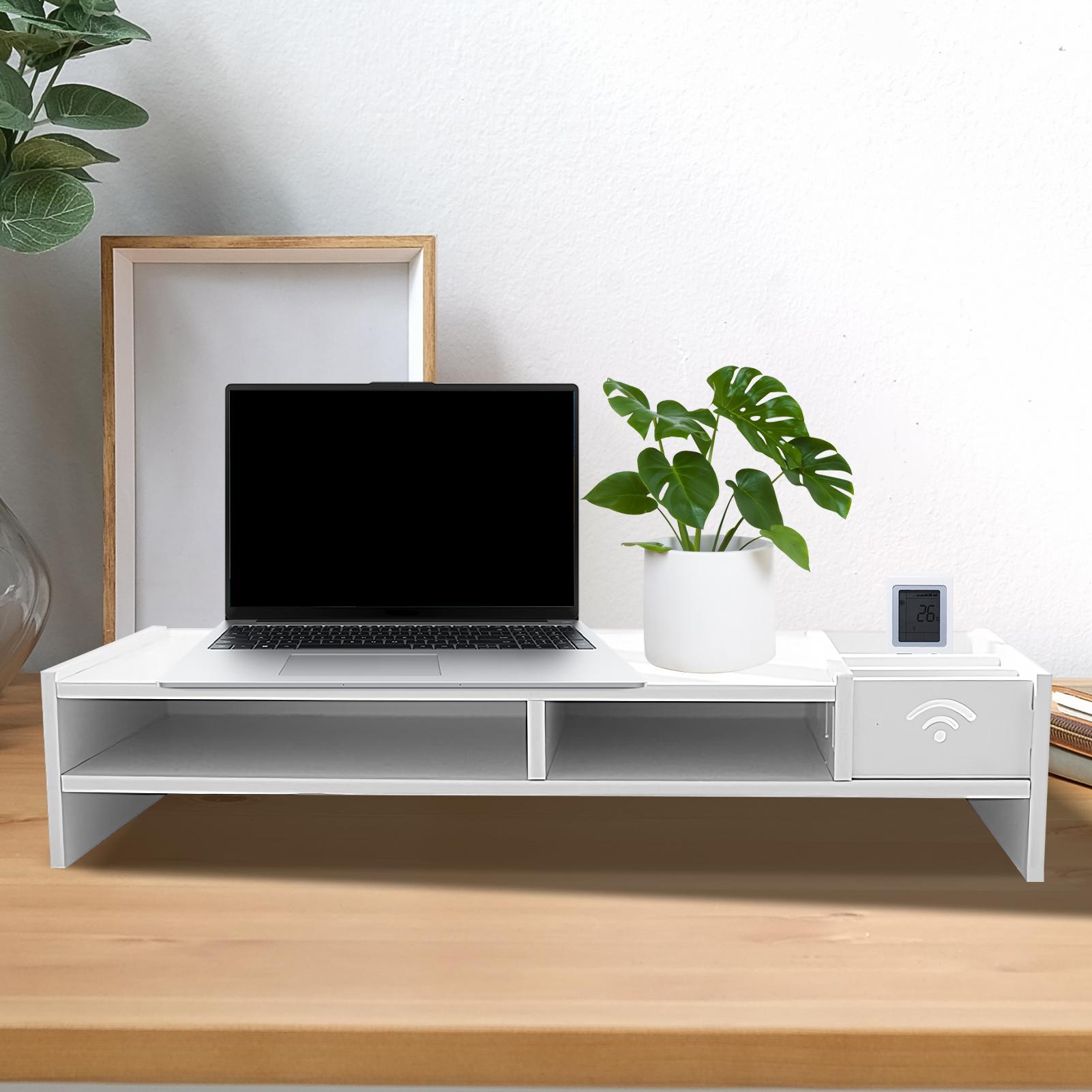 3-Tier Desk Organizer Shelf Fo - Desk Setup Riser 评论和价格