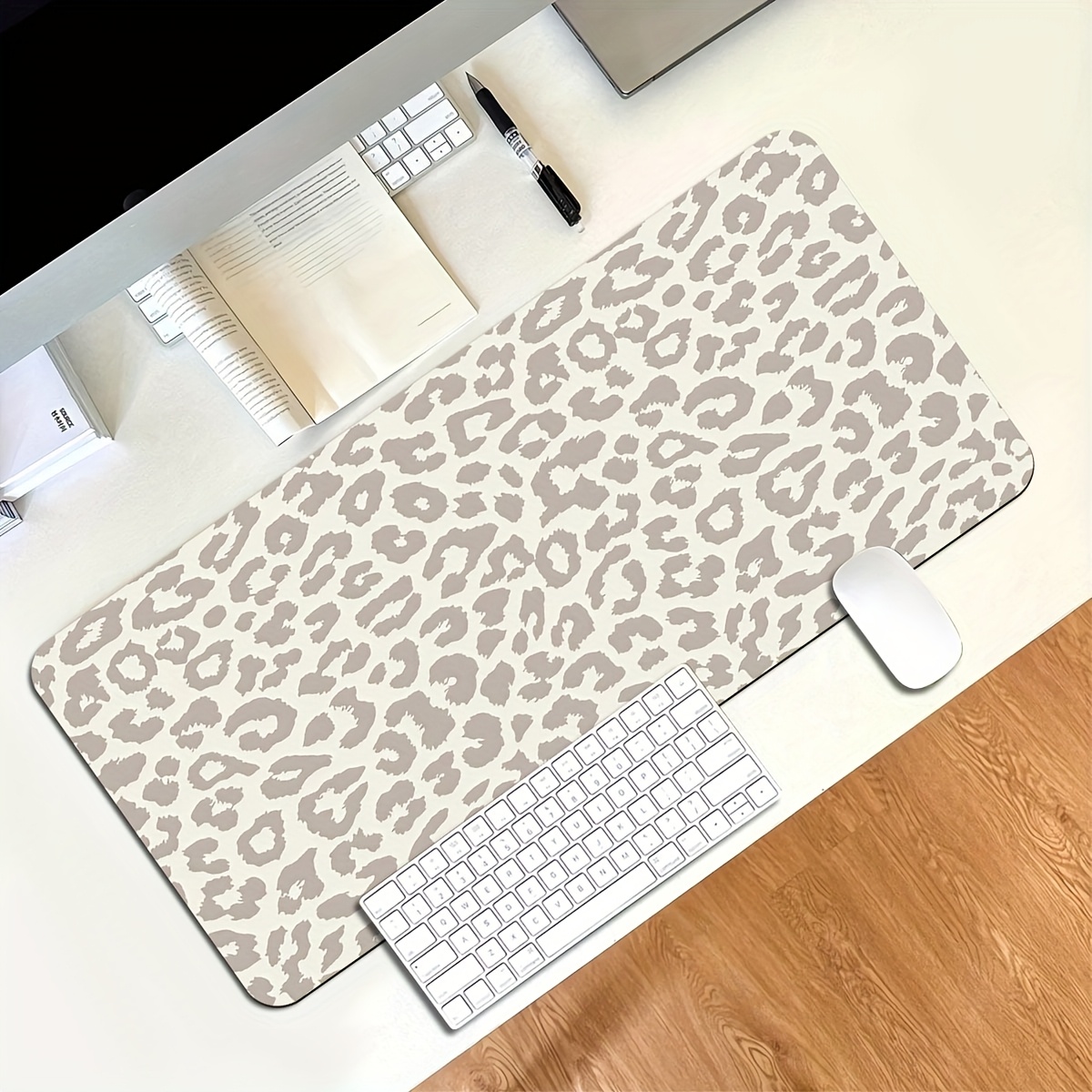 XL/XXL Computer Keyboard and M - Desk Setup Beige 评论和价格