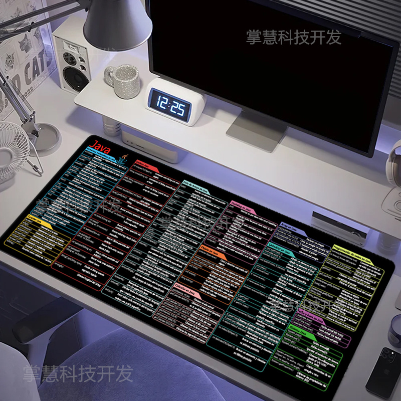 Spanish Java Programing Mouse  - Desk Setup Rug 评论和价格