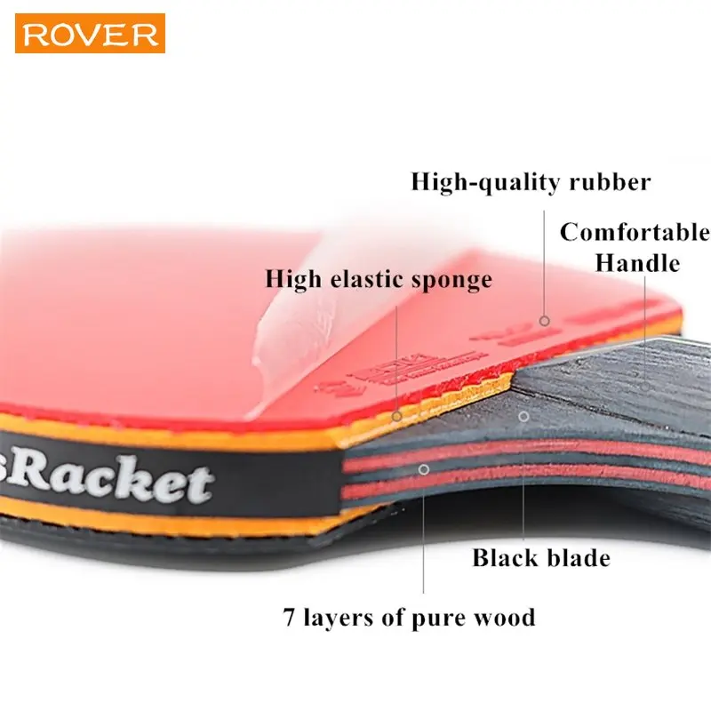 5/6 Star Table Tennis Racket 2 - Desk Setup Tips 评论和价格
