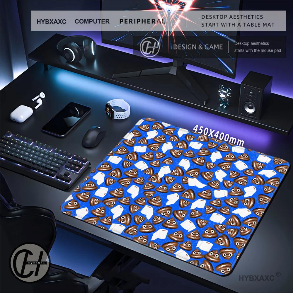 HYBXAXC Poop Emoji Pattern Sma - Desk Setup Emoji 评论和价格