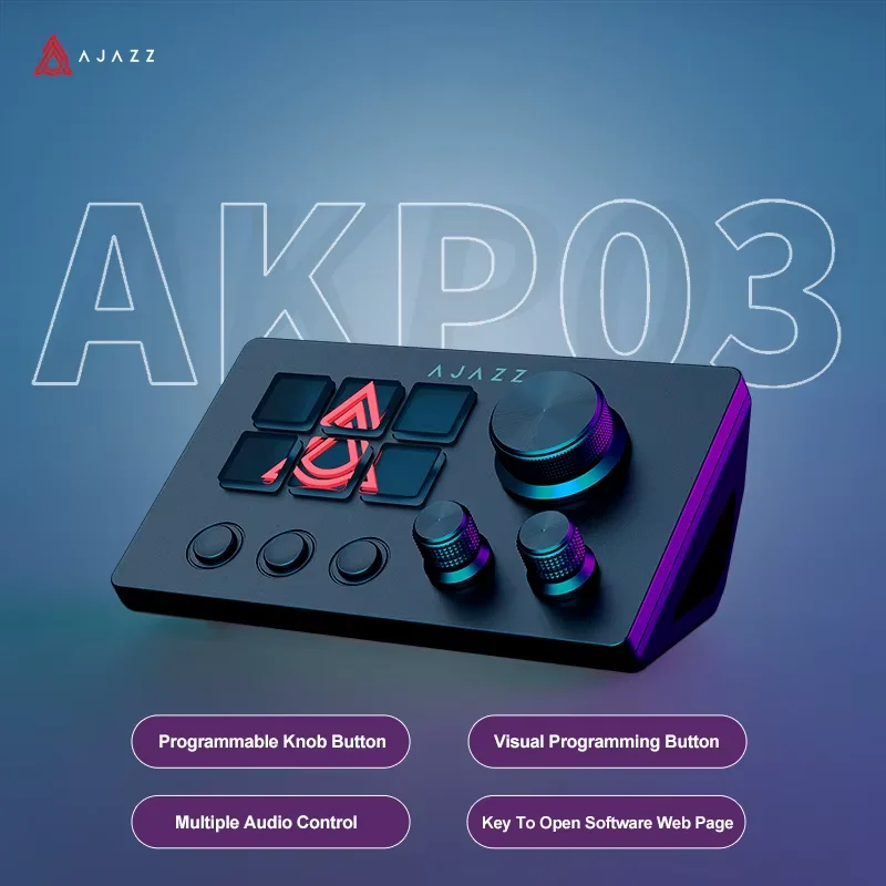 Ajazz AKP03E/153E Desktop Help - Desk Setup Programmer 评论和价格