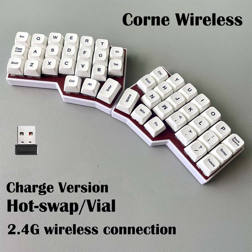 CORNE V4 2.4G Wireless Split E - Desk Setup Programmer 评论和价格