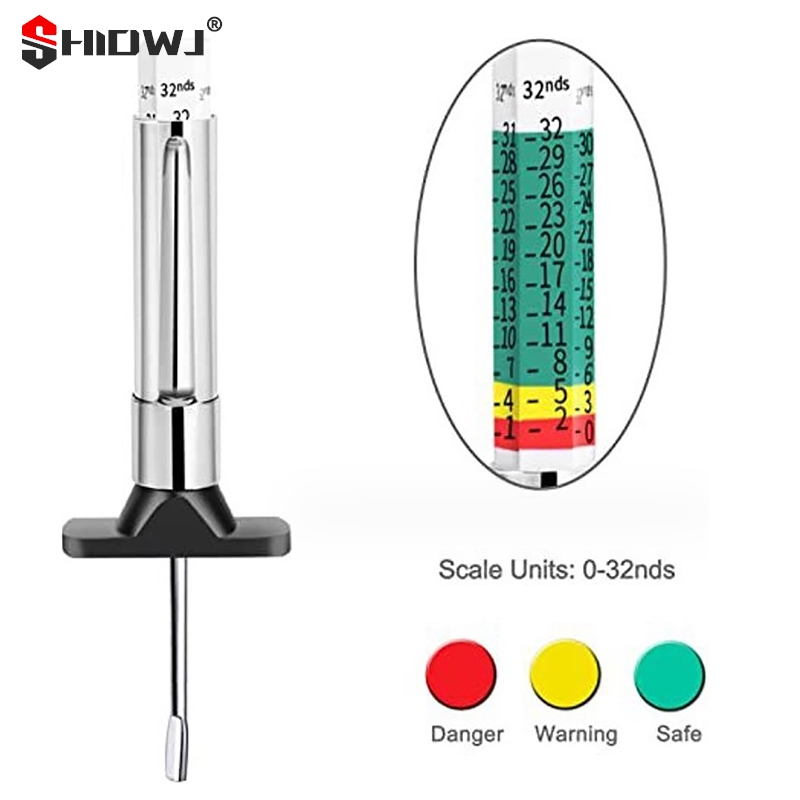 25mm Car Tyre Tire Tread Depth - Monitor Cleaning Kit 评论和价格