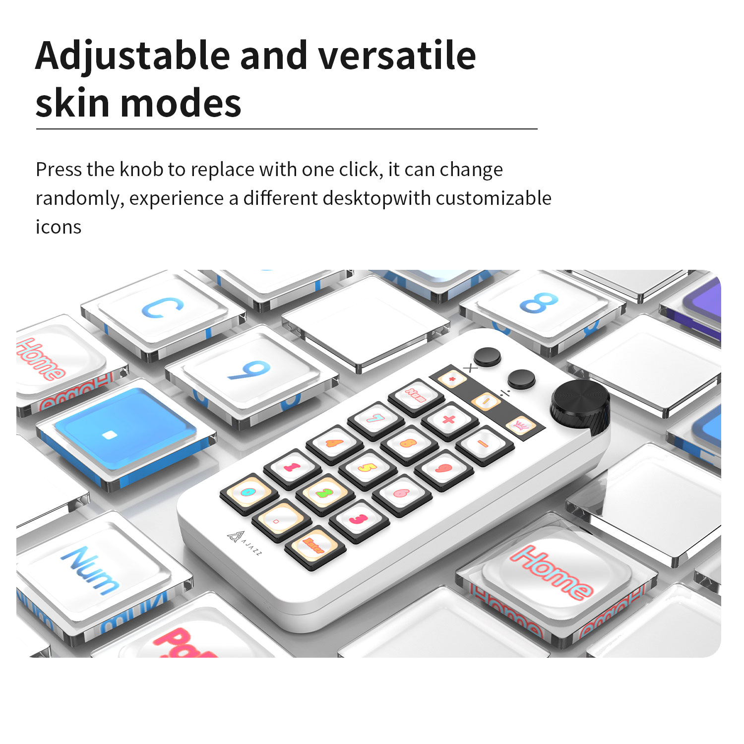 Ajazz N1 Programmable Macro Ke - Desk Setup Programmer 评论和价格