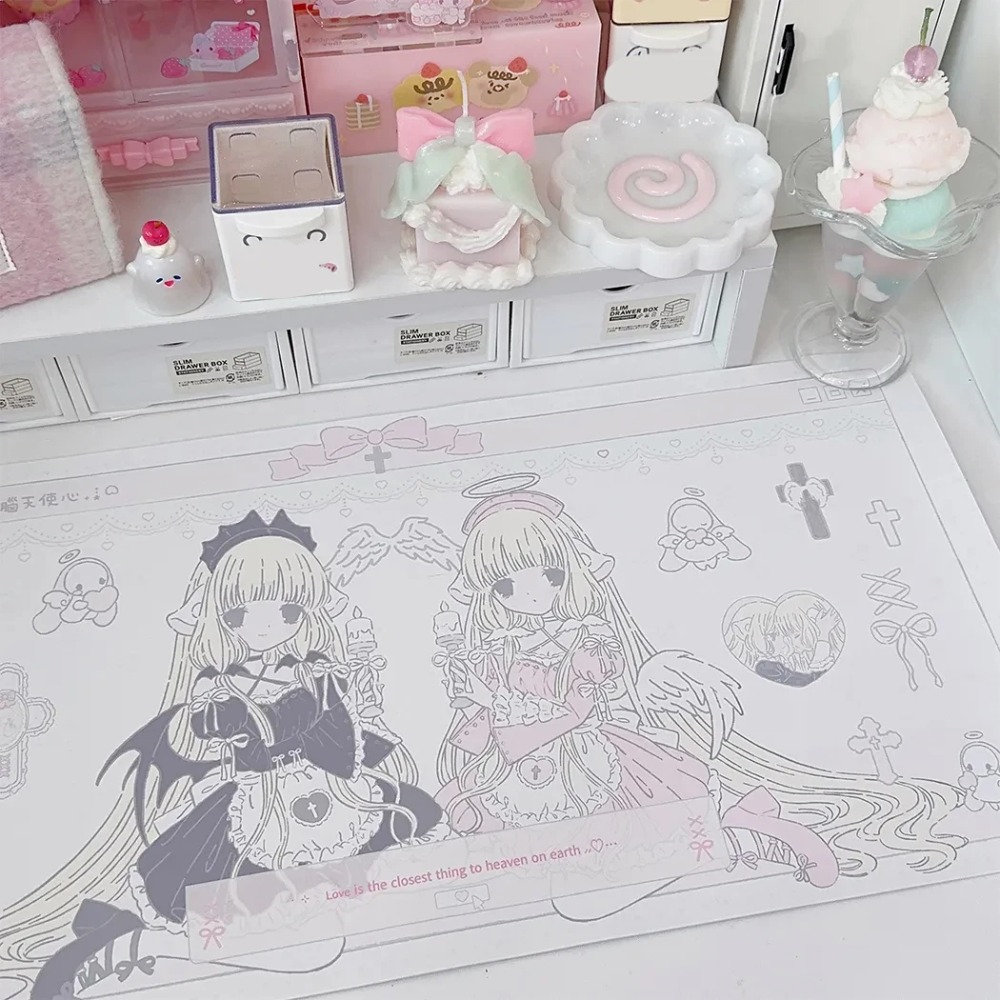 Original Chobits Twins Desk Ma - Desk Setup Dorm 评论和价格