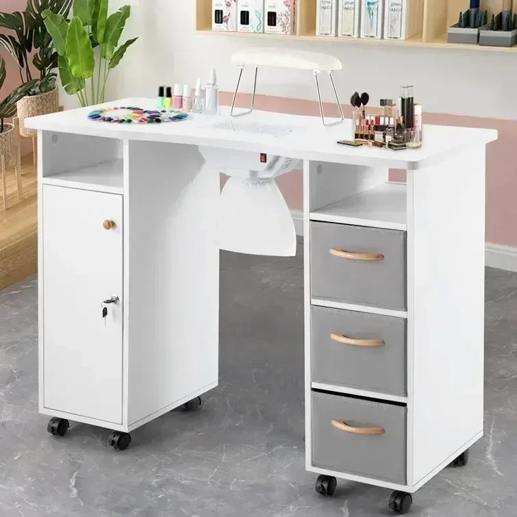 -Modern Nail Tisch Tables And  - Desk Vanity Setup 评论和价格