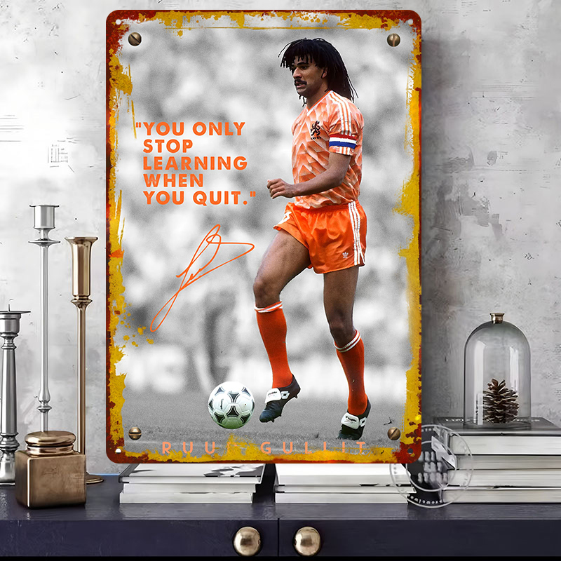 Ruud Gullit Football Player Wa - Desk Setup Art 评论和价格