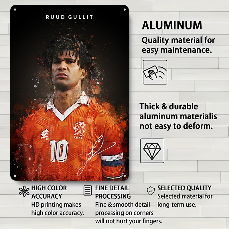 Ruud Gullit Football Player Wa - Desk Setup Art 评论和价格