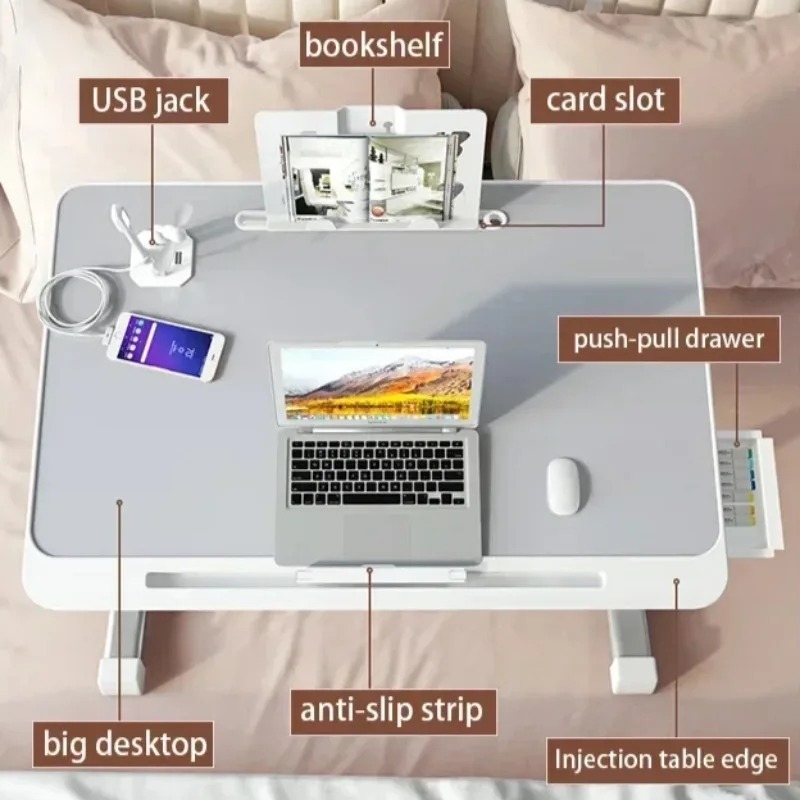 Laptop Bed Tray Table Adjustab - Desk Setup Maker 评论和价格