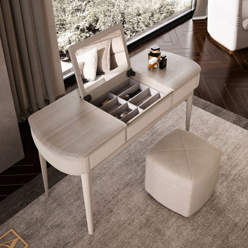 Modern Luxury Make up Dresser  - Desk Vanity Setup 评论和价格