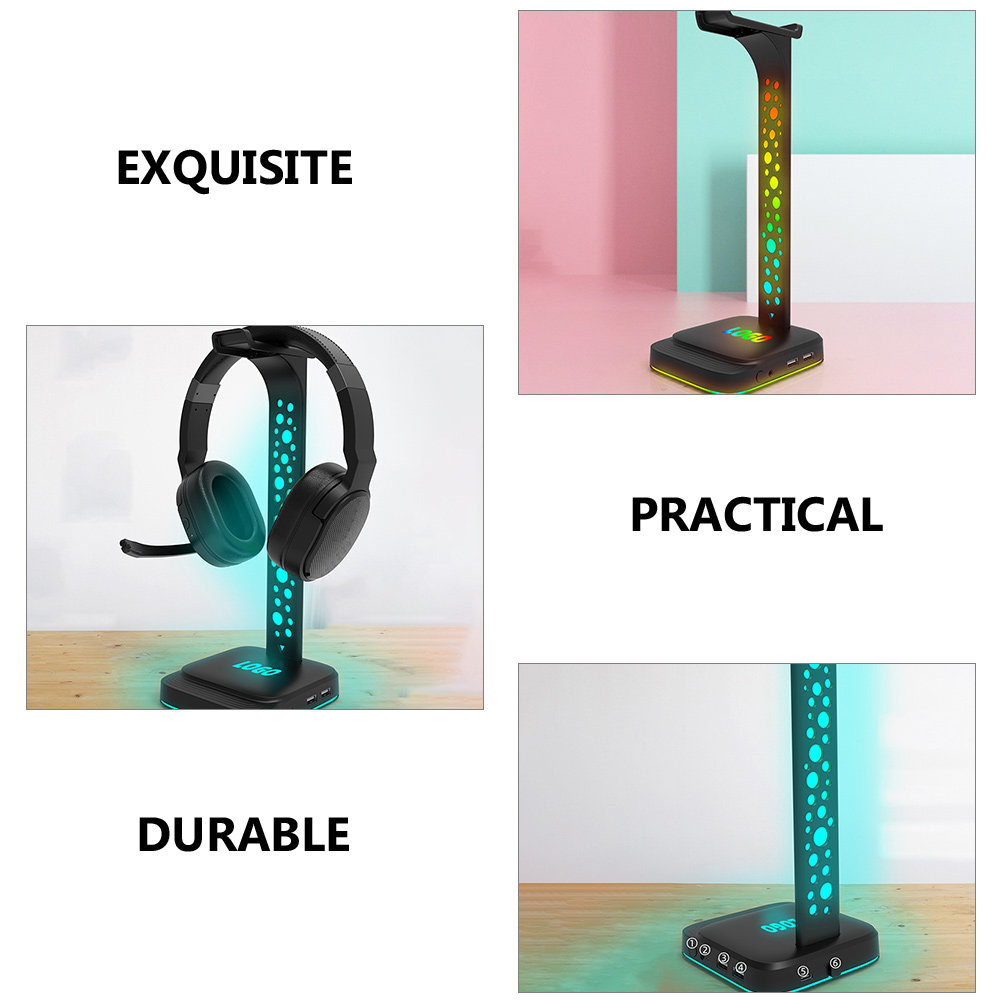 Earphone Stand Headset Stand U - Desk Setup Headphone Stand 评论和价格