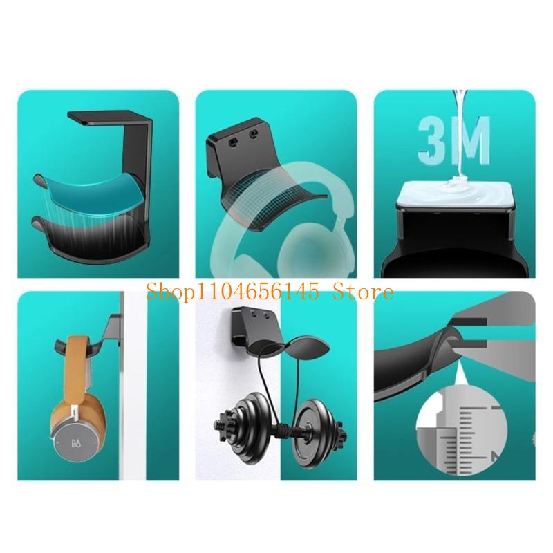 5asd Wall Mount Headphones Sta - Desk Setup Headphone Stand 评论和价格