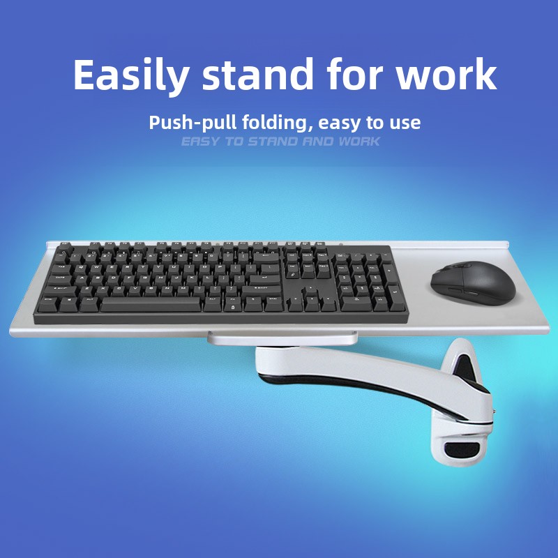 Industrial Wall Mounted Keyboa - Ergonomic Desk Setup Keyboard 评论和价格