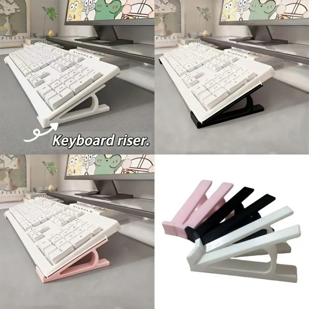 2pc Ergonomic Keyboard Riser F - Desk Setup Riser 评论和价格