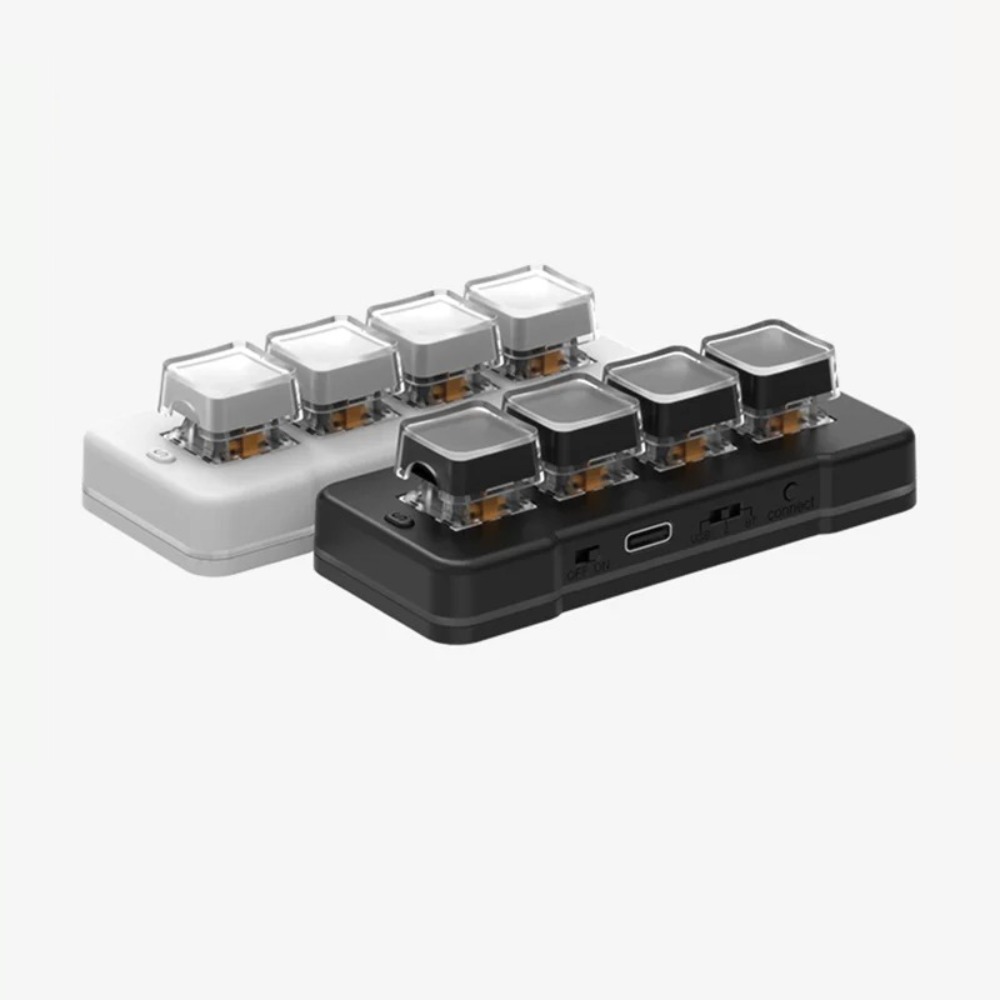 MK424Pro 4-Key Wireles Mini Ke - Desk Setup Programmer 评论和价格