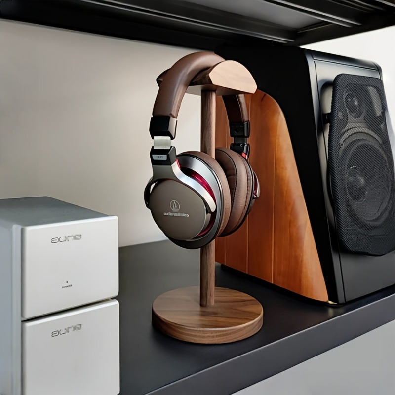 PGY Wooden Headphone Stand Erg - Desk Setup Headphone Stand 评论和价格