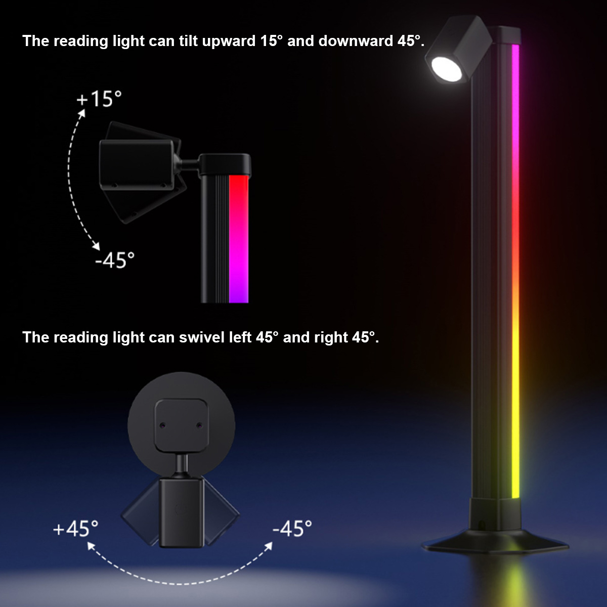 Smart Light Bar LED RGB Music  - Desk Setup Art 评论和价格