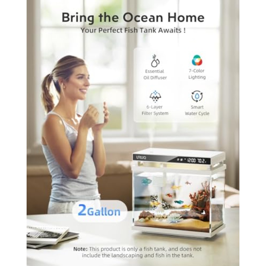 Fish Tank Smart Aquarium Kit:  - Monitor Cleaning Kit 评论和价格