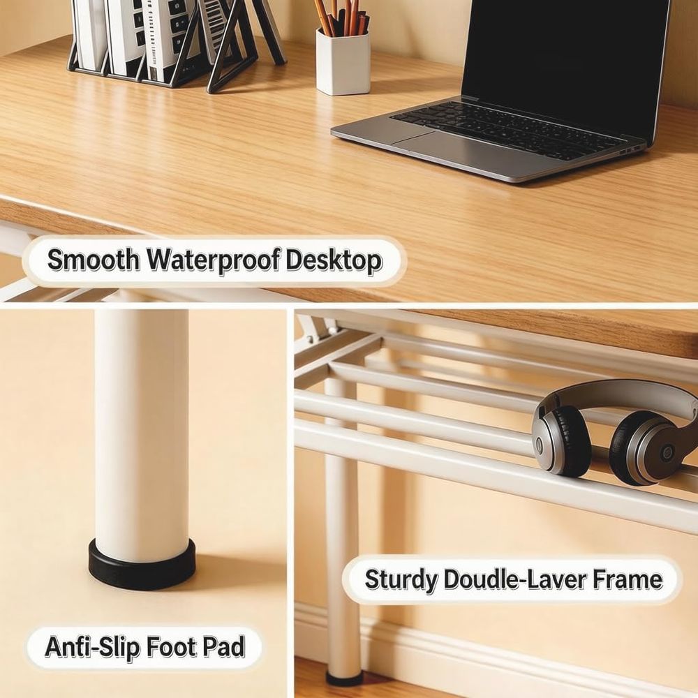 Portable Folding Computer Desk - Desk Setup Dorm 评论和价格