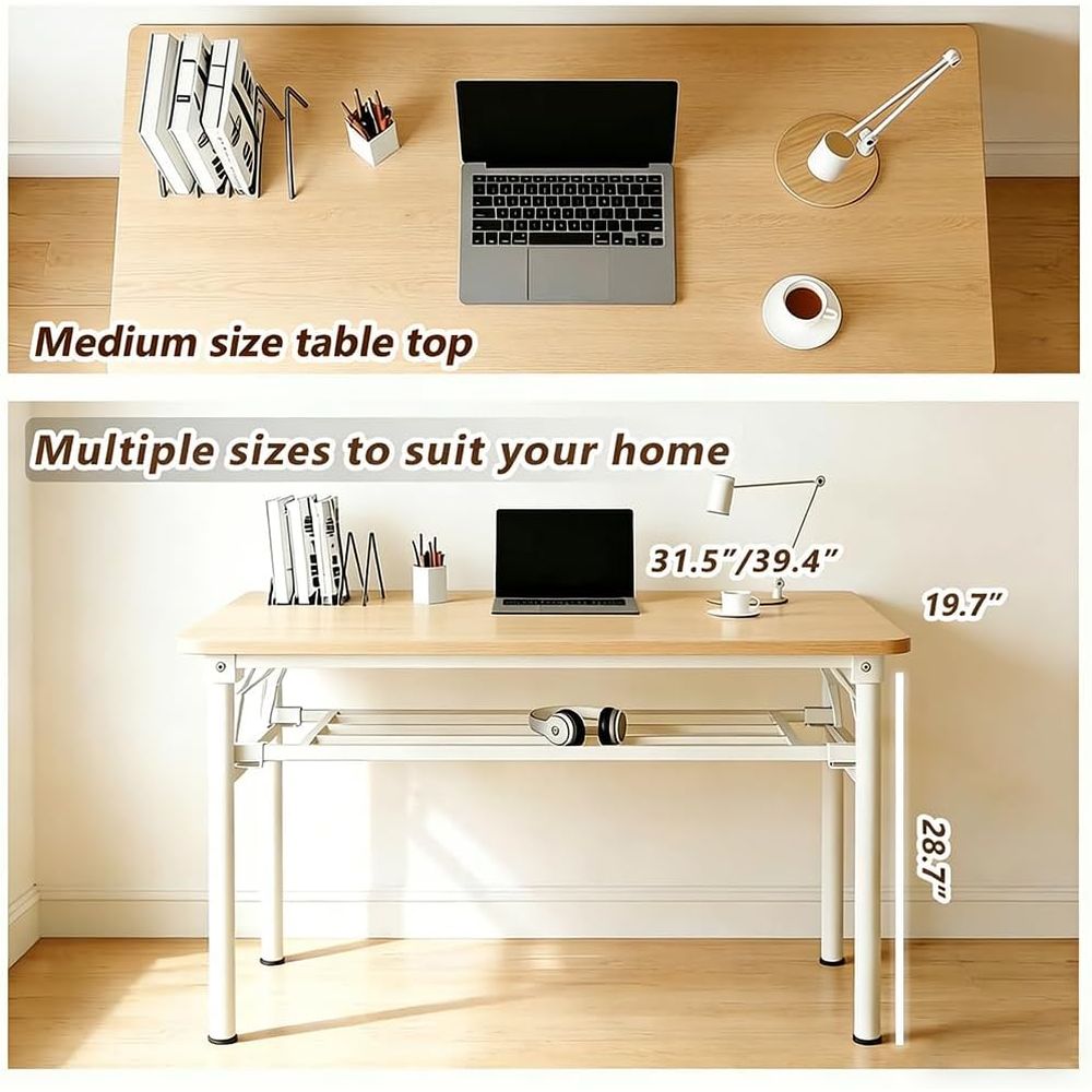 Portable Folding Computer Desk - Desk Setup Dorm 评论和价格